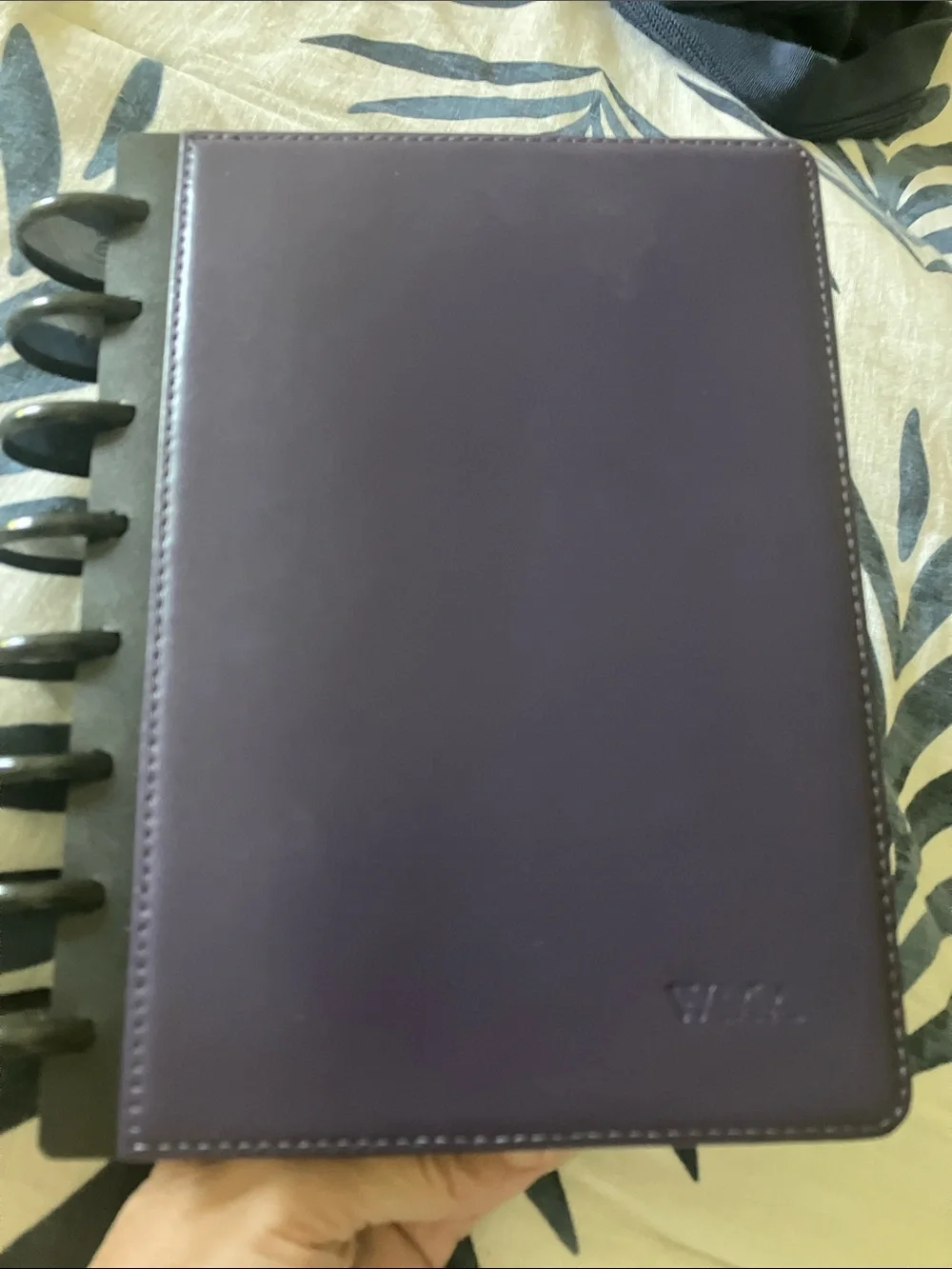 Levenger Circa Leather Planner Cover and refills in Junior Size